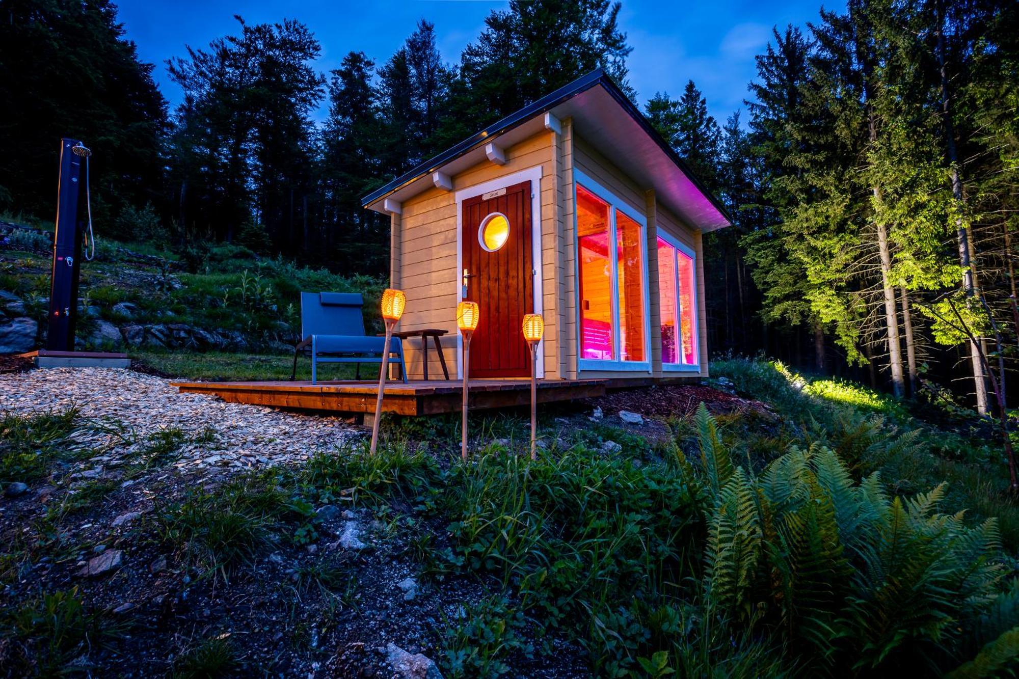 Sonnenhaeusle - Natur. Fernblick. Panorama-Sauna. Засбахвальден Экстерьер фото